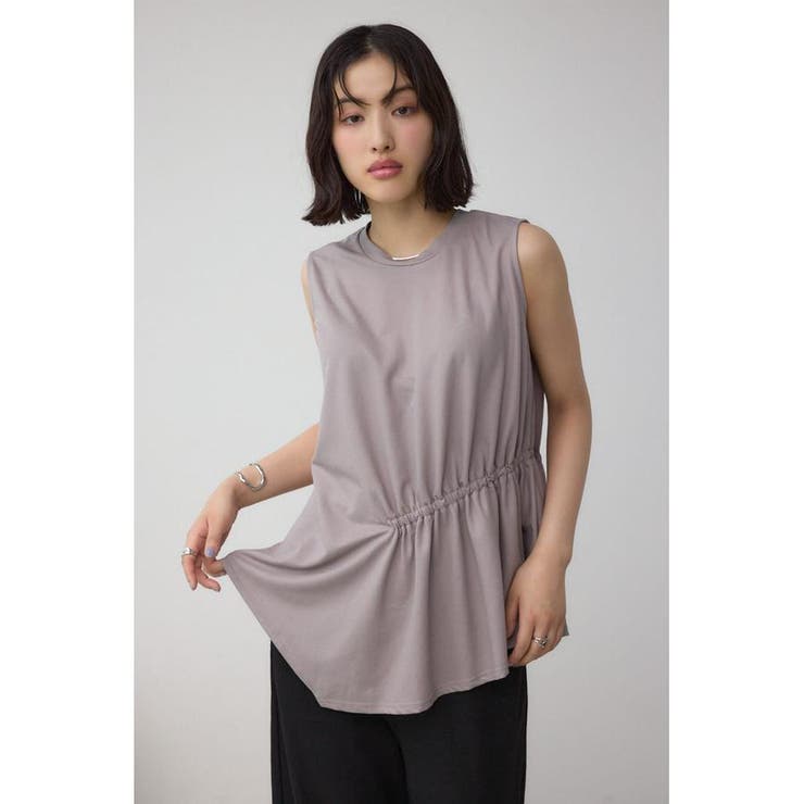 C/T冷感アシメギャザートップス | AZUL BY MOUSSY | 詳細画像27 