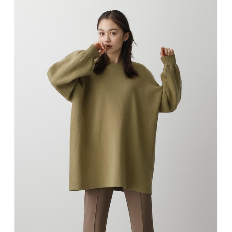 SWEATTER BIG TUNIC[品番：AZLW0019471]｜AZUL BY MOUSSY