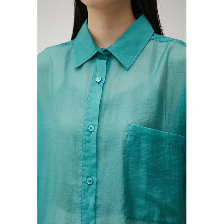 SHEER LONG SHIRT | AZUL BY MOUSSY | 詳細画像28 
