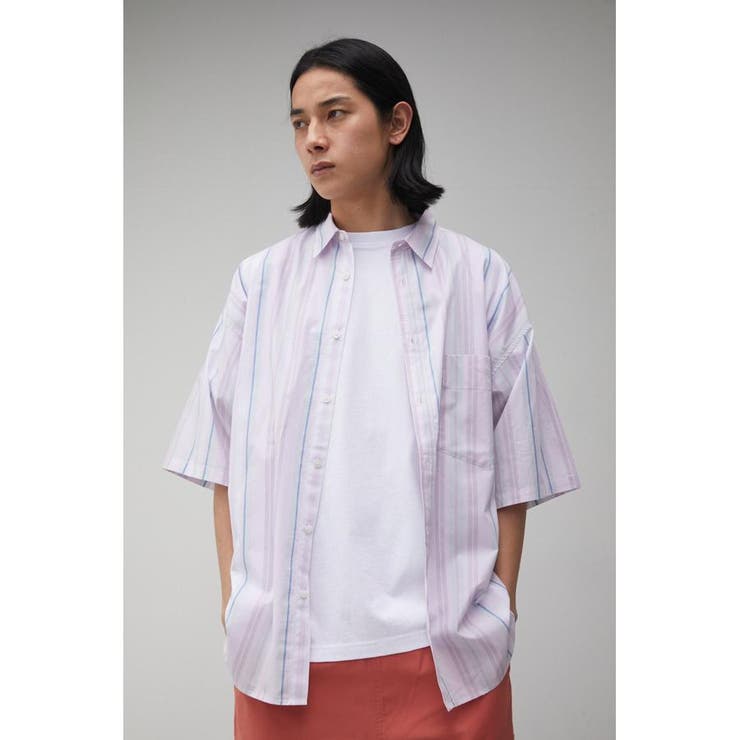 WIDE RELAX HALF SLEEVE SHIRT | AZUL BY MOUSSY | 詳細画像20 
