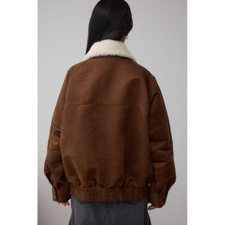2WAY フェイクスエードブルゾン | AZUL BY MOUSSY | 詳細画像7 