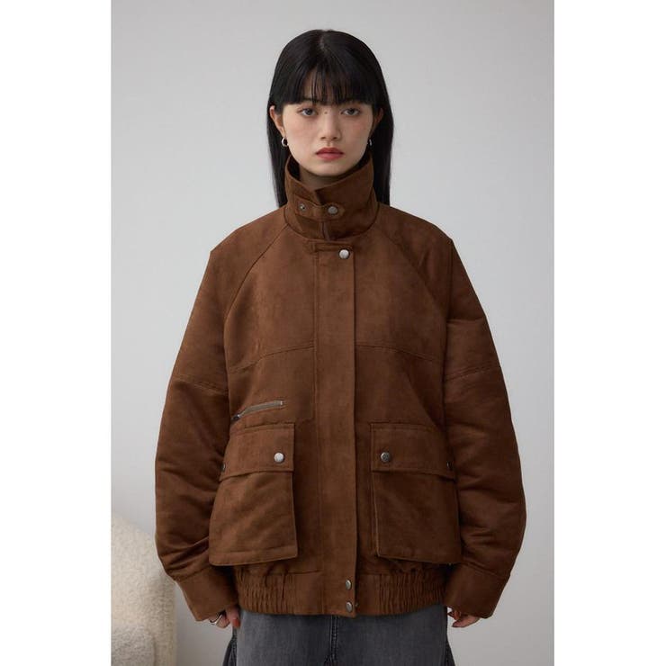 2WAY フェイクスエードブルゾン | AZUL BY MOUSSY | 詳細画像14 