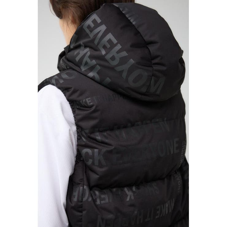 B-HEATプリントオーウェンストレッチ中綿ベスト[品番