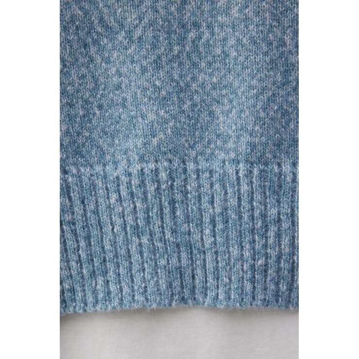 ボタンスリーブクロップドニットトップス | AZUL BY MOUSSY | 詳細画像20 