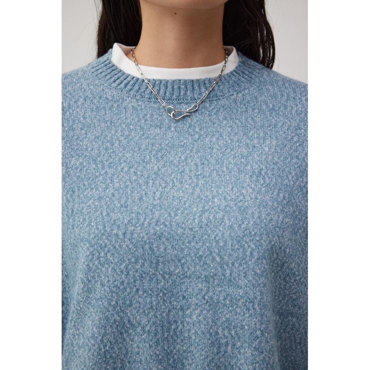 ボタンスリーブクロップドニットトップス | AZUL BY MOUSSY | 詳細画像17 