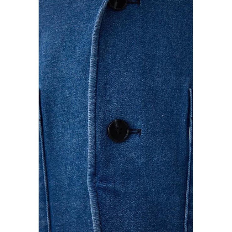 ストレッチデニムテーラードジャケット | AZUL BY MOUSSY | 詳細画像23 