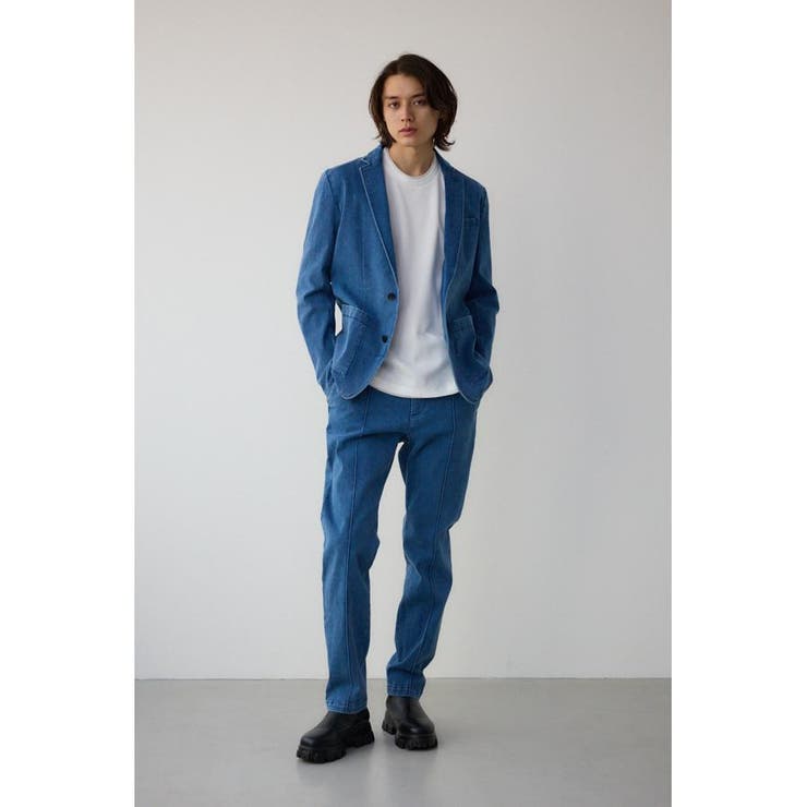 ストレッチデニムテーラードジャケット | AZUL BY MOUSSY | 詳細画像17 