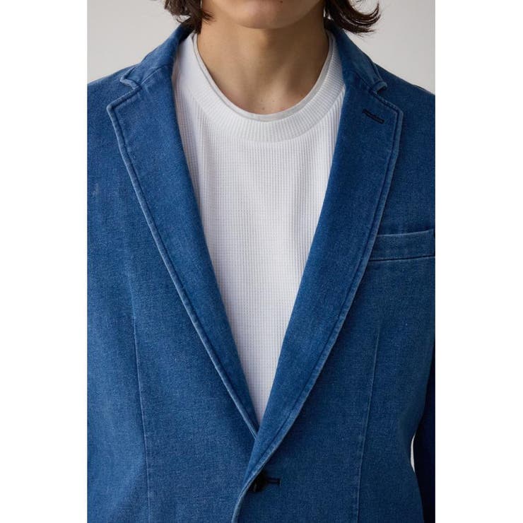 ストレッチデニムテーラードジャケット | AZUL BY MOUSSY | 詳細画像21 