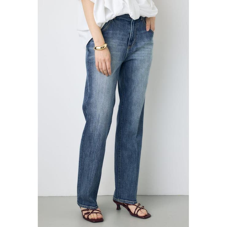 AZUL DENIM センタープレスストレートデニム | AZUL BY MOUSSY | 詳細画像3 