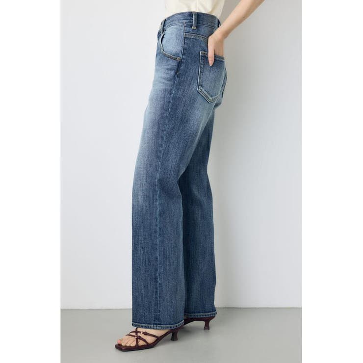 AZUL DENIM センタープレスストレートデニム | AZUL BY MOUSSY | 詳細画像4 