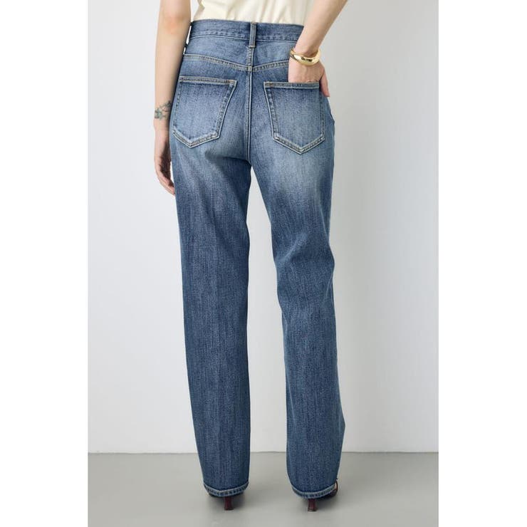AZUL DENIM センタープレスストレートデニム | AZUL BY MOUSSY | 詳細画像5 