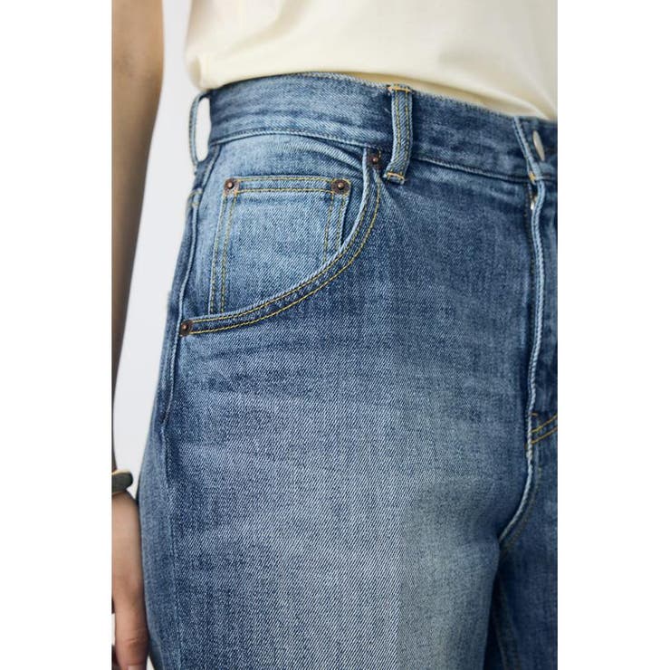 AZUL DENIM センタープレスストレートデニム | AZUL BY MOUSSY | 詳細画像8 