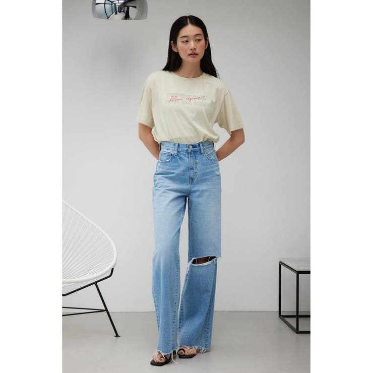 ソフトタッチロゴTシャツ | AZUL BY MOUSSY | 詳細画像12 