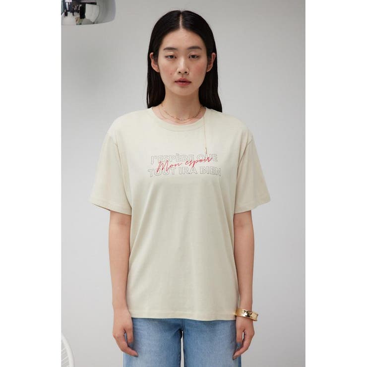 ソフトタッチロゴTシャツ | AZUL BY MOUSSY | 詳細画像13 