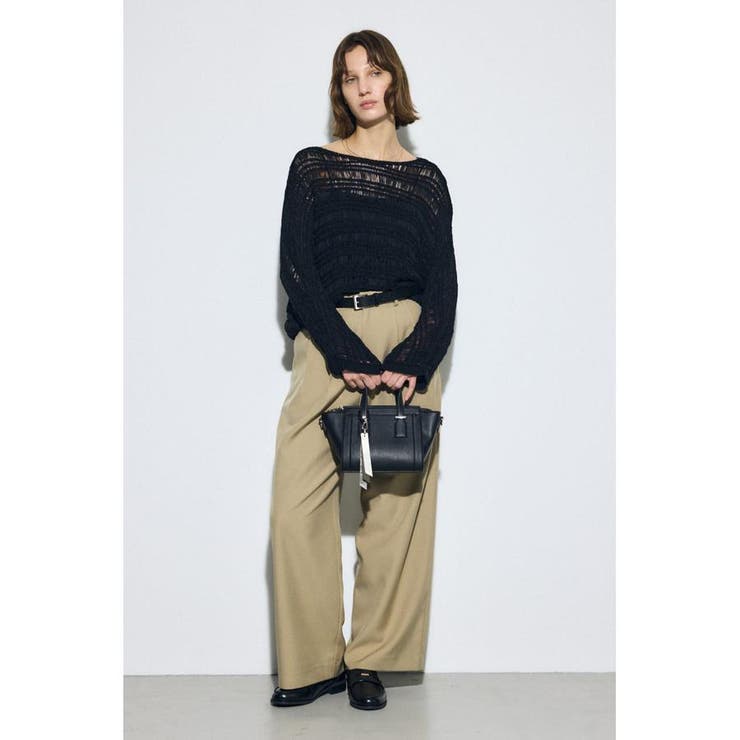 チャームセットトラペイズドバッグ | AZUL BY MOUSSY | 詳細画像2 