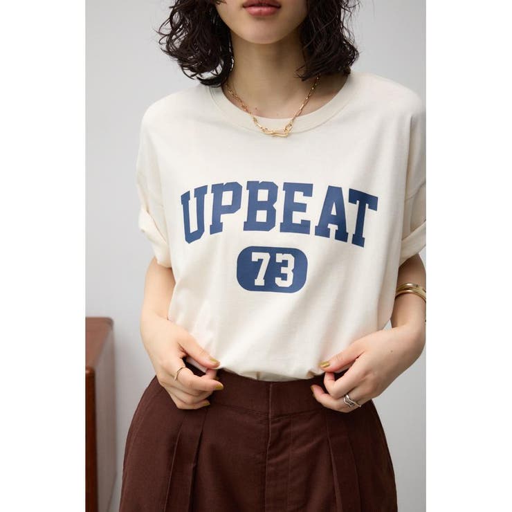 O/WHT1 | カレッジプリントビックTシャツ | AZUL BY MOUSSY