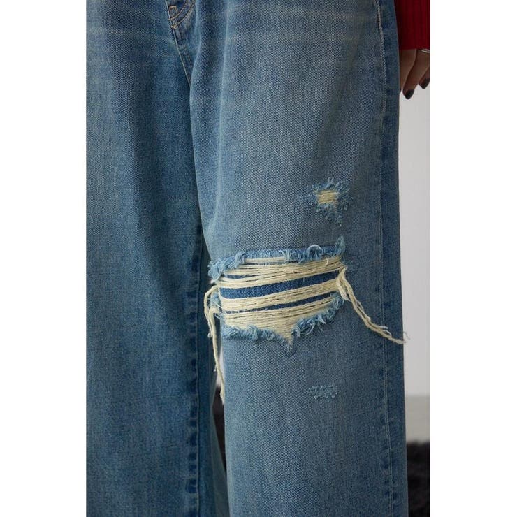 AZUL DENIM リペアワイドデニム | AZUL BY MOUSSY | 詳細画像23 