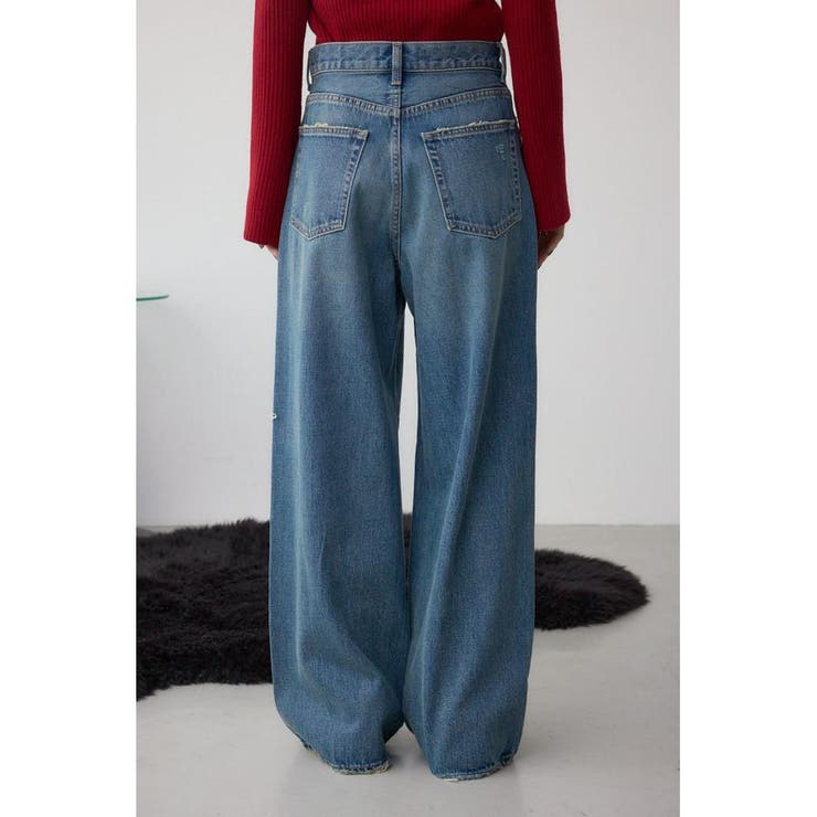 AZUL DENIM リペアワイドデニム | AZUL BY MOUSSY | 詳細画像19 