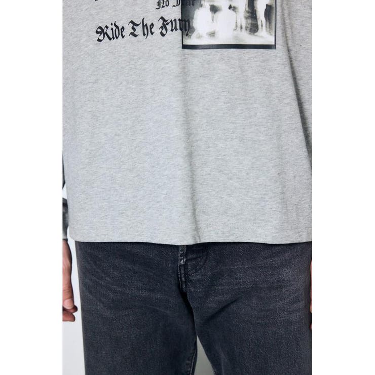 袖ロゴ長袖Tシャツ | AZUL BY MOUSSY | 詳細画像39 