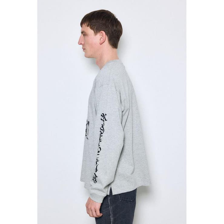 袖ロゴ長袖Tシャツ | AZUL BY MOUSSY | 詳細画像32 