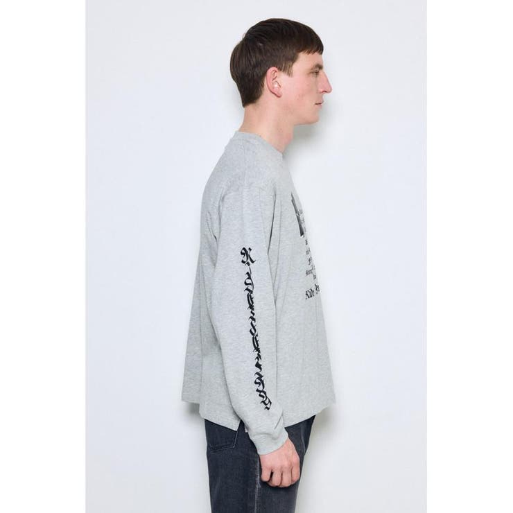 袖ロゴ長袖Tシャツ | AZUL BY MOUSSY | 詳細画像34 