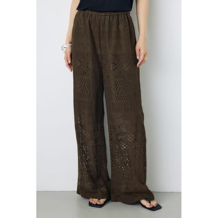 レースワイドパンツ | AZUL BY MOUSSY | 詳細画像17 