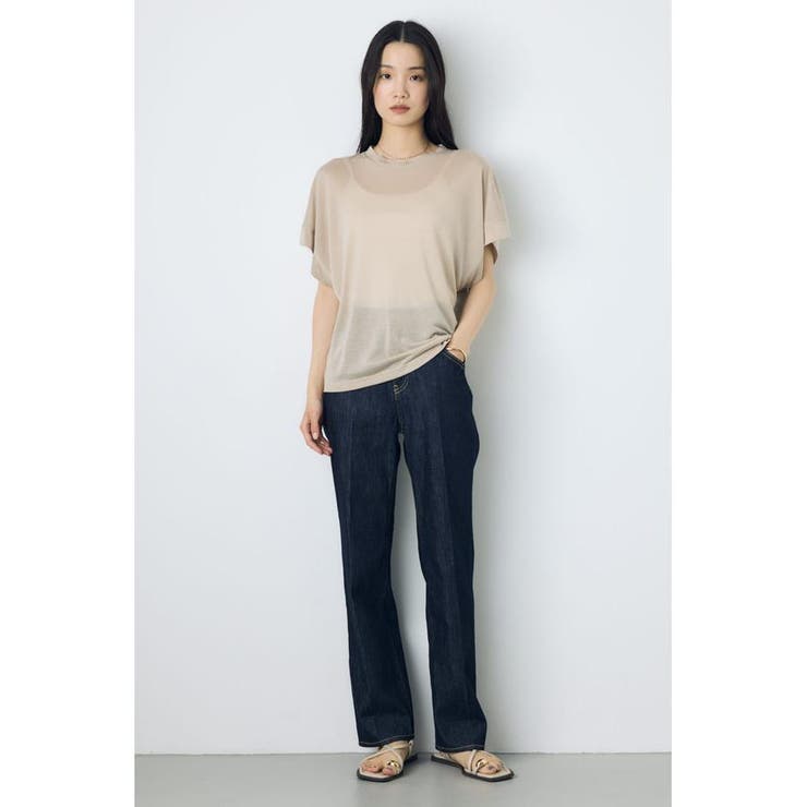 ドレープフレンチスリーブTシャツ | AZUL BY MOUSSY | 詳細画像21 