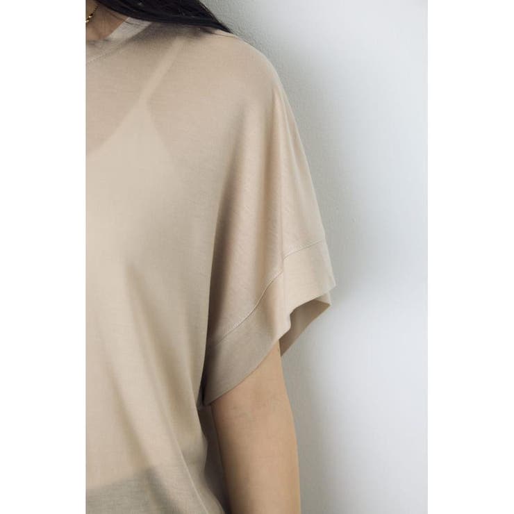 ドレープフレンチスリーブTシャツ | AZUL BY MOUSSY | 詳細画像23 