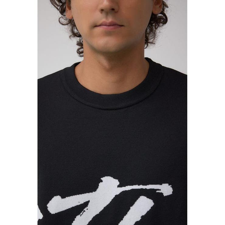 リバーシブル総柄グラフィックニット | AZUL BY MOUSSY | 詳細画像8 