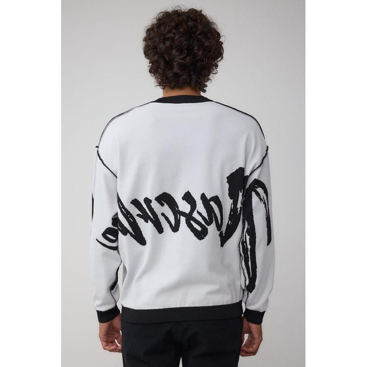 リバーシブル総柄グラフィックニット | AZUL BY MOUSSY | 詳細画像15 