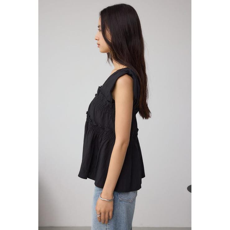 素材アソートシャーリングベスト | AZUL BY MOUSSY | 詳細画像6 