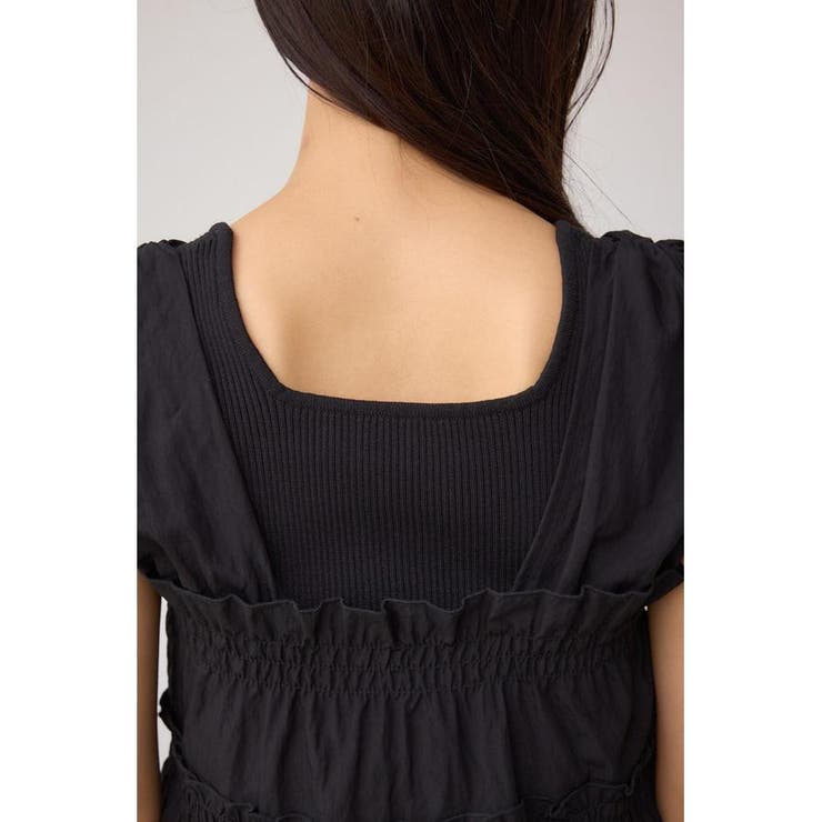 素材アソートシャーリングベスト | AZUL BY MOUSSY | 詳細画像9 