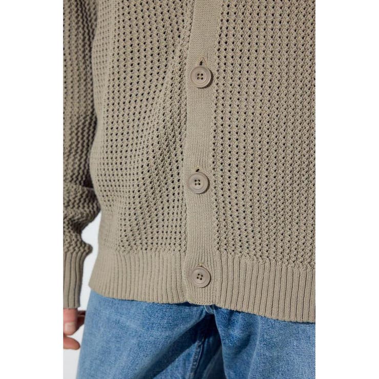 ニットメッシュカーディガン | AZUL BY MOUSSY | 詳細画像22 