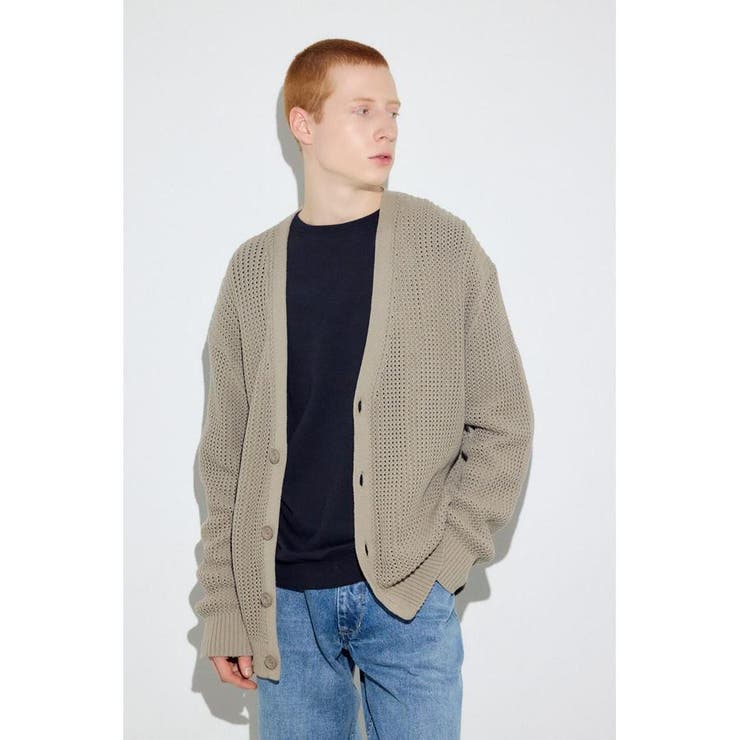 ニットメッシュカーディガン | AZUL BY MOUSSY | 詳細画像13 