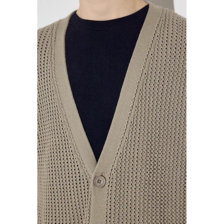 ニットメッシュカーディガン | AZUL BY MOUSSY | 詳細画像19 