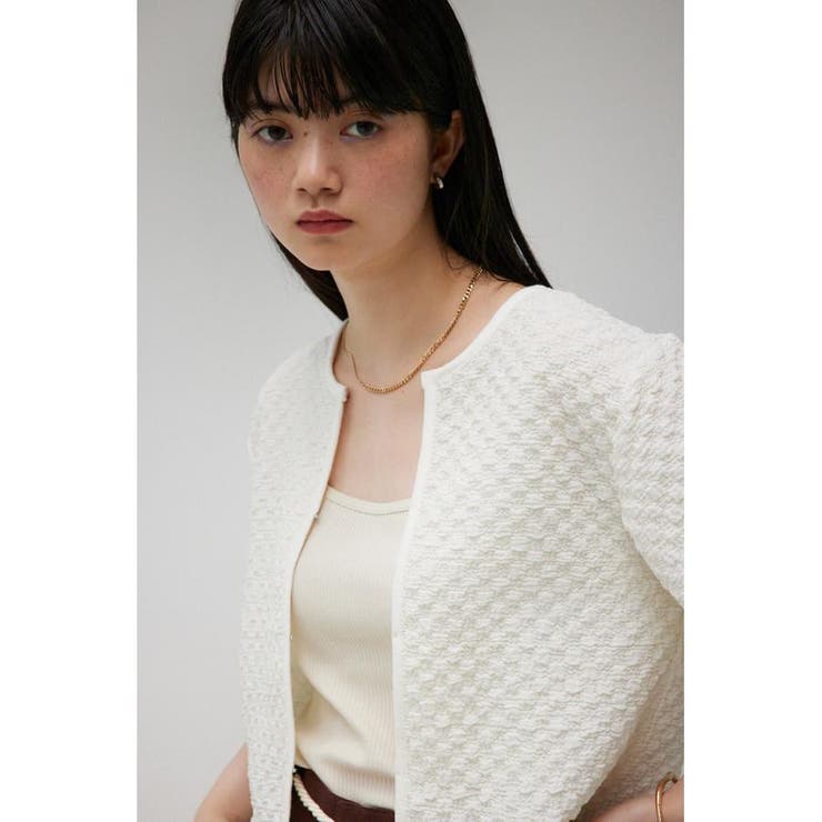 ポップコーンカットカーディガン | AZUL BY MOUSSY | 詳細画像2 