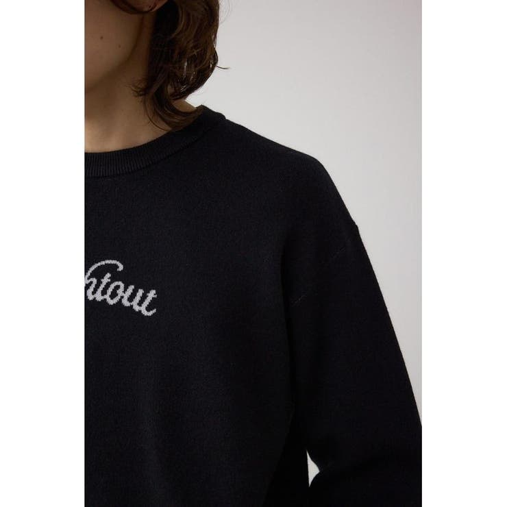 フロントロゴニットトップス | AZUL BY MOUSSY | 詳細画像9 