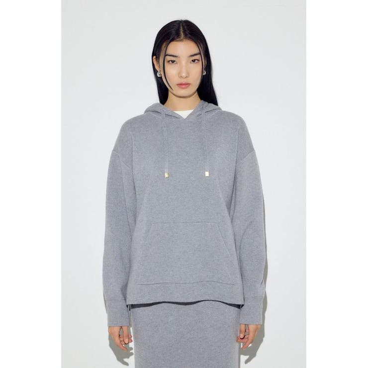 スウェッターニットパーカー | AZUL BY MOUSSY | 詳細画像30 