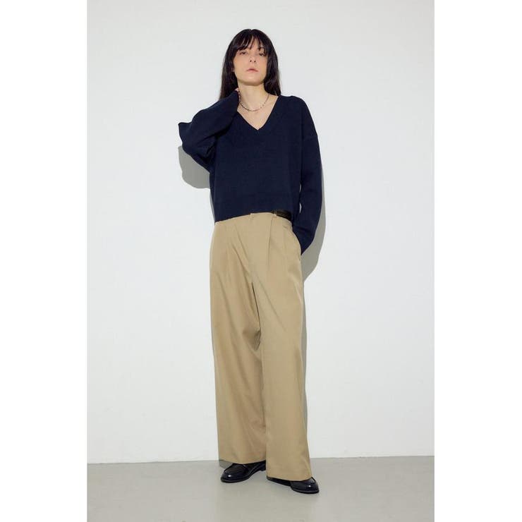 ベーシックタックワイドパンツ | AZUL BY MOUSSY | 詳細画像14 