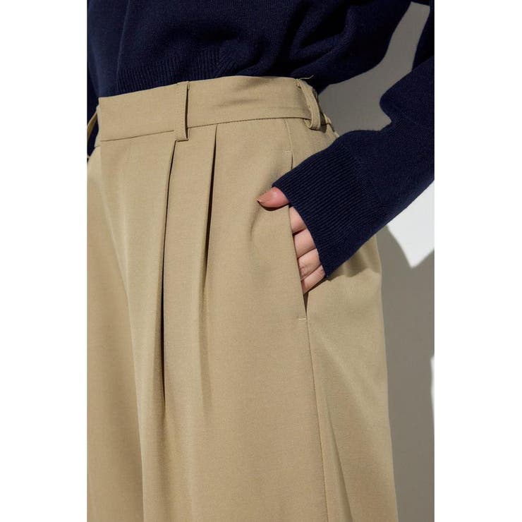 ベーシックタックワイドパンツ | AZUL BY MOUSSY | 詳細画像22 