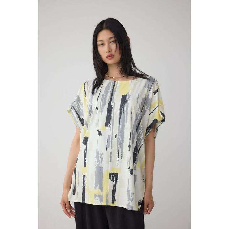 C/Tシャーベットフレアスリーブトップス | AZUL BY MOUSSY | 詳細画像3 