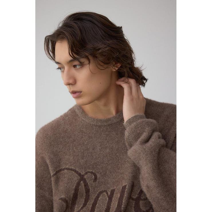シャギーロゴニット | AZUL BY MOUSSY | 詳細画像13 
