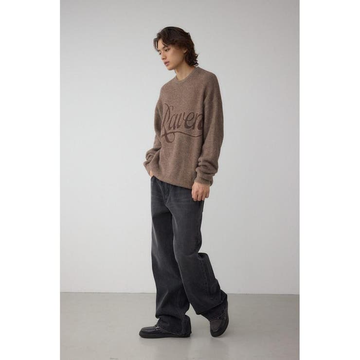 シャギーロゴニット | AZUL BY MOUSSY | 詳細画像15 