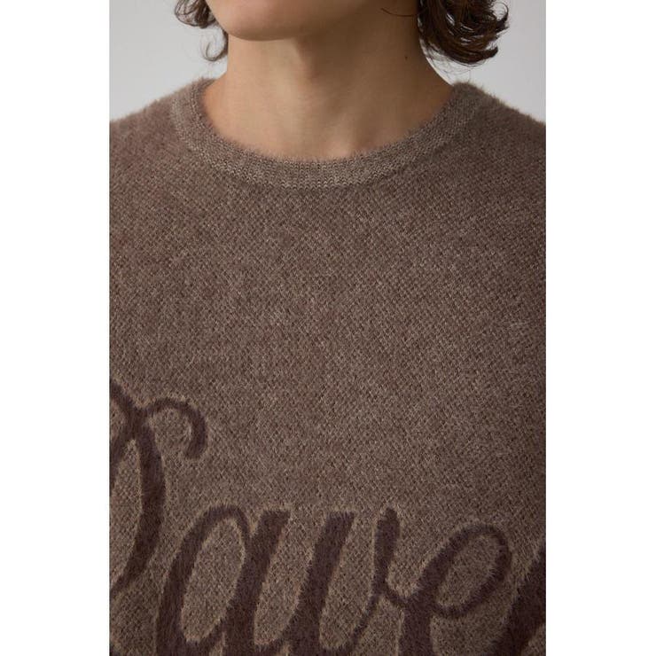 シャギーロゴニット | AZUL BY MOUSSY | 詳細画像20 