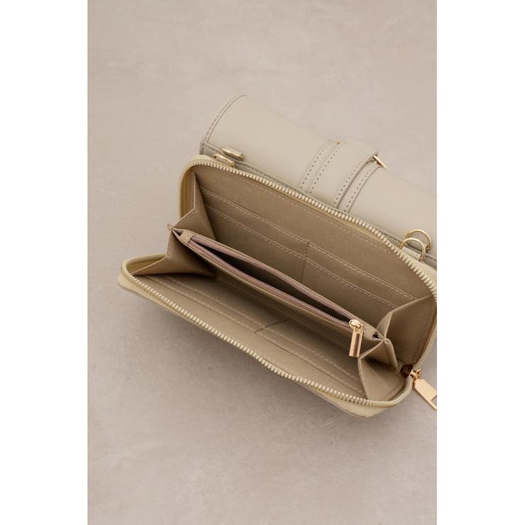 フェイクレザーメタルパーツウォレットバッグ | AZUL BY MOUSSY | 詳細画像32 