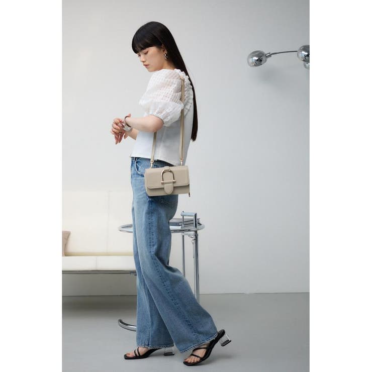 フェイクレザーメタルパーツウォレットバッグ | AZUL BY MOUSSY | 詳細画像23 