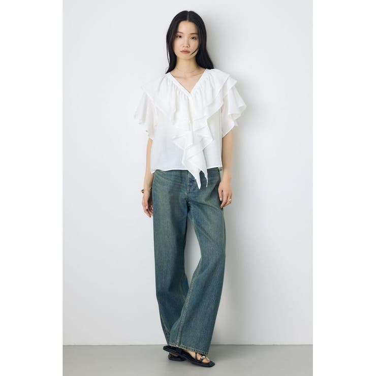 AZUL DENIM ハイウエストワイドデニム | AZUL BY MOUSSY | 詳細画像29 