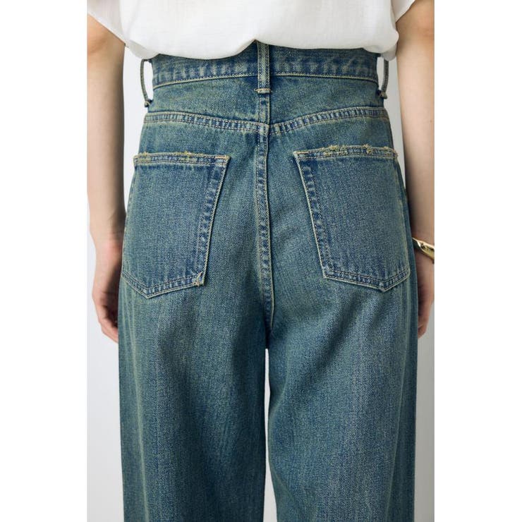 AZUL DENIM ハイウエストワイドデニム | AZUL BY MOUSSY | 詳細画像32 