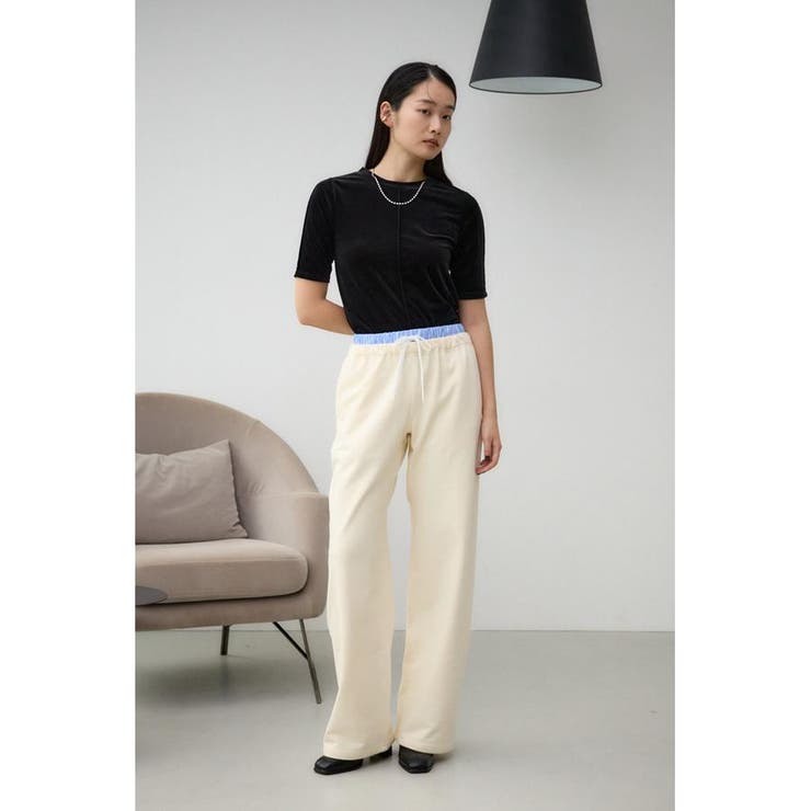 ダブルウエストスウェットパンツ | AZUL BY MOUSSY | 詳細画像2 