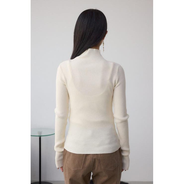 サムホールリブニットトップス | AZUL BY MOUSSY | 詳細画像7 